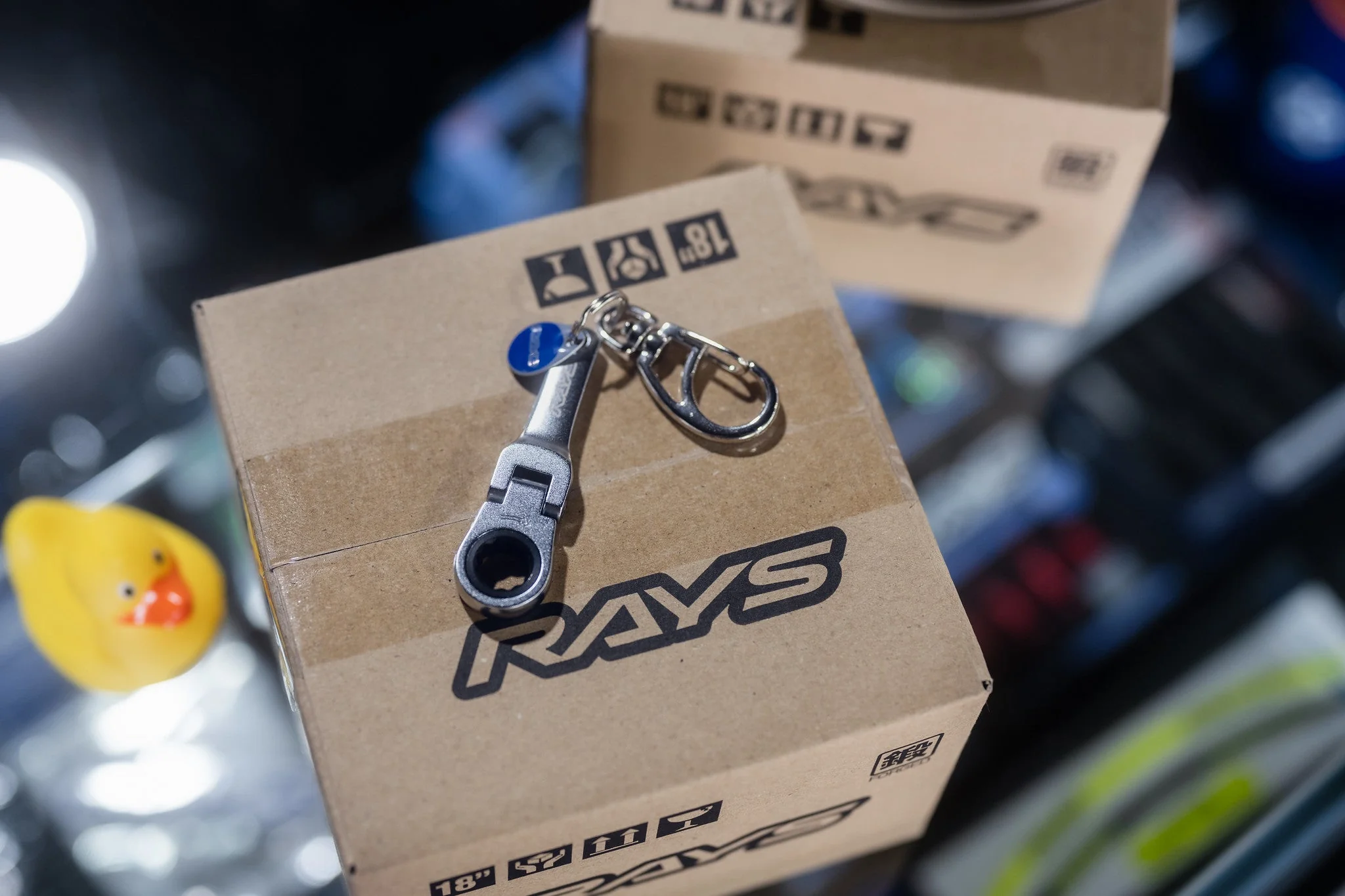 RAYS x TONE RATCHET KEY CHAIN - Image 3