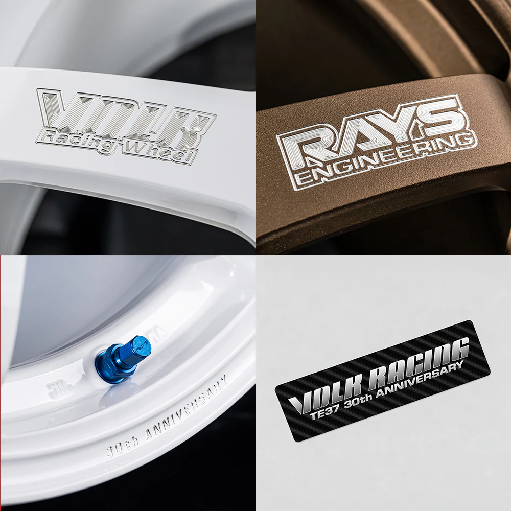 Volk Racing TE37 SAGA S-plus 30th Anniversary Machined 5x100 - Image 4