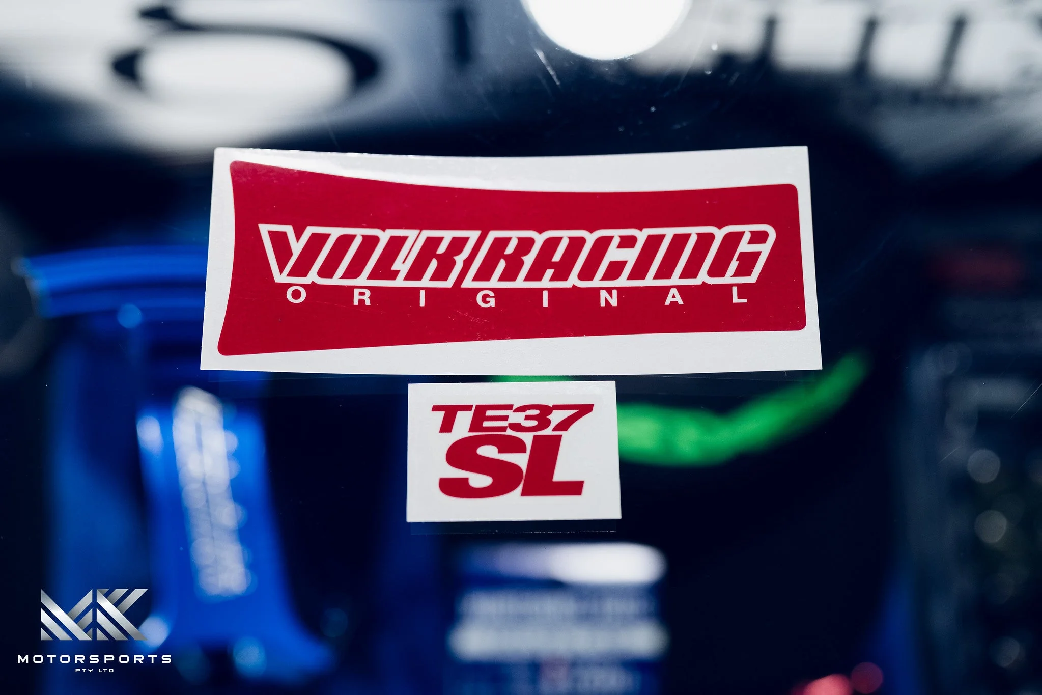 Volk Racing TE37SL Black Edition III Stickers - Image 3